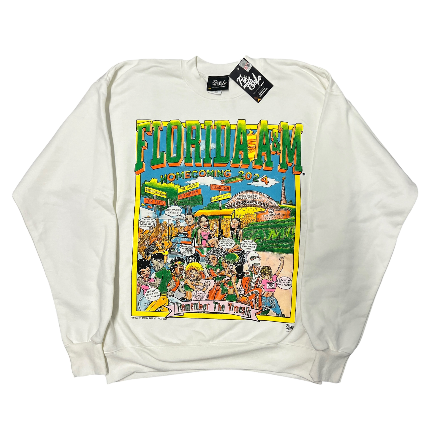 2024 FAMU Homecoming "Remember the Times" Sweatshirt