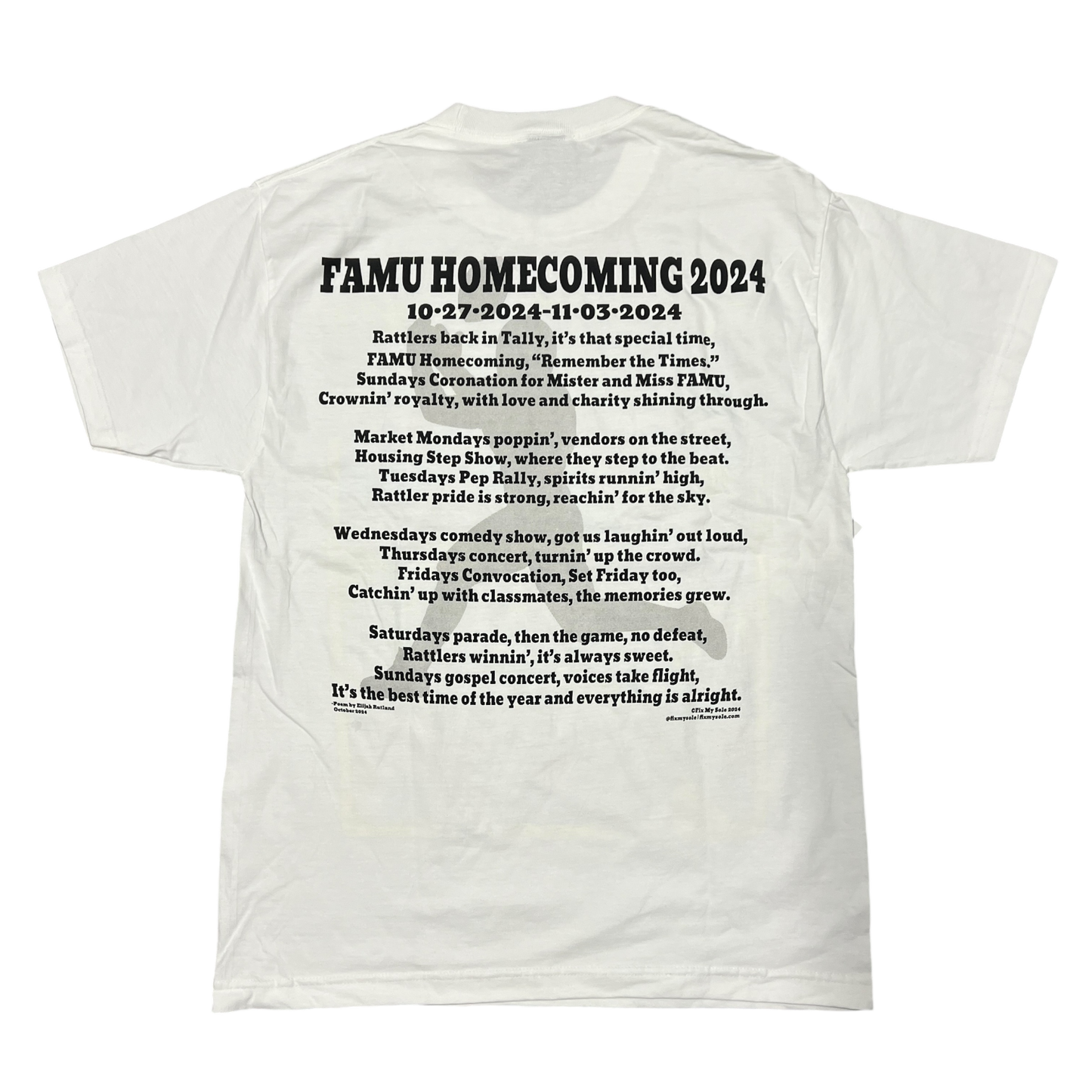 2024 FAMU Homecoming "Remember the Times" Shirt