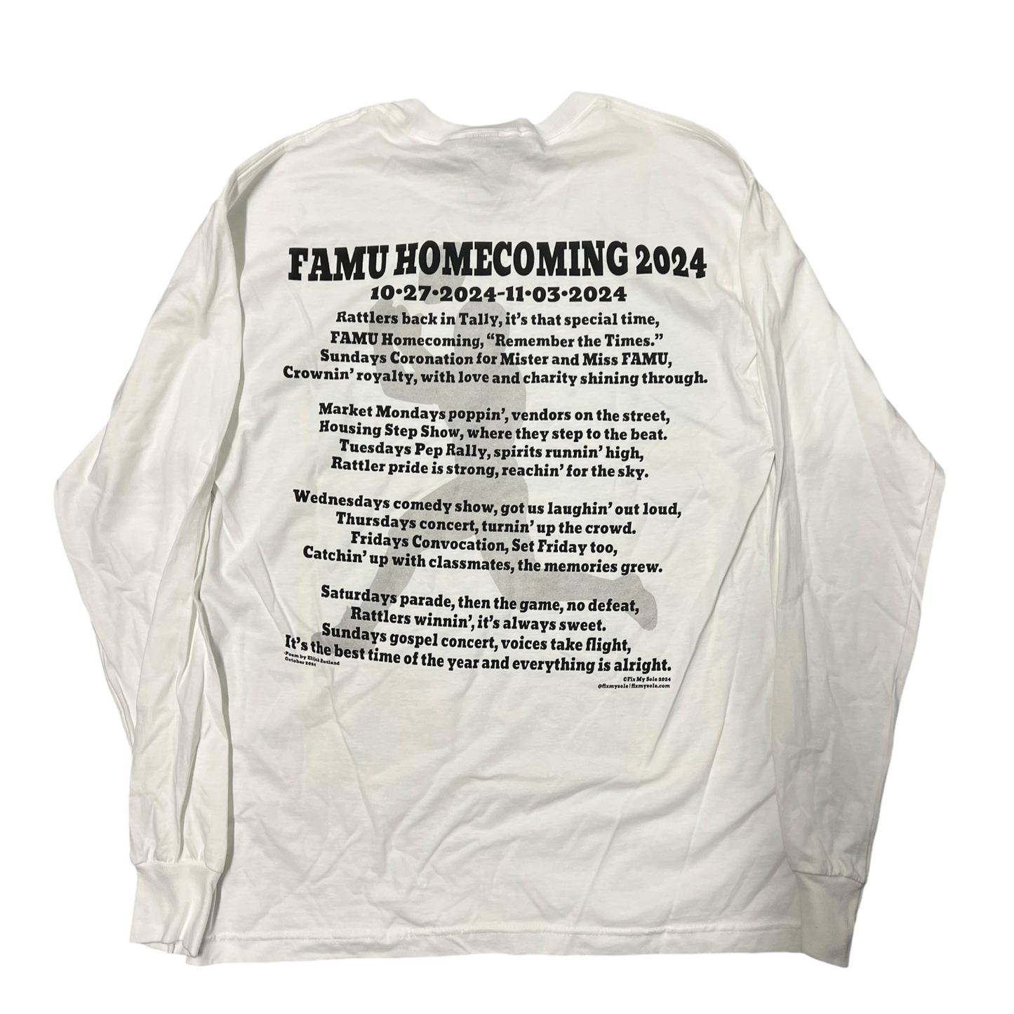 2024 FAMU Homecoming "Remember the Times" Shirt