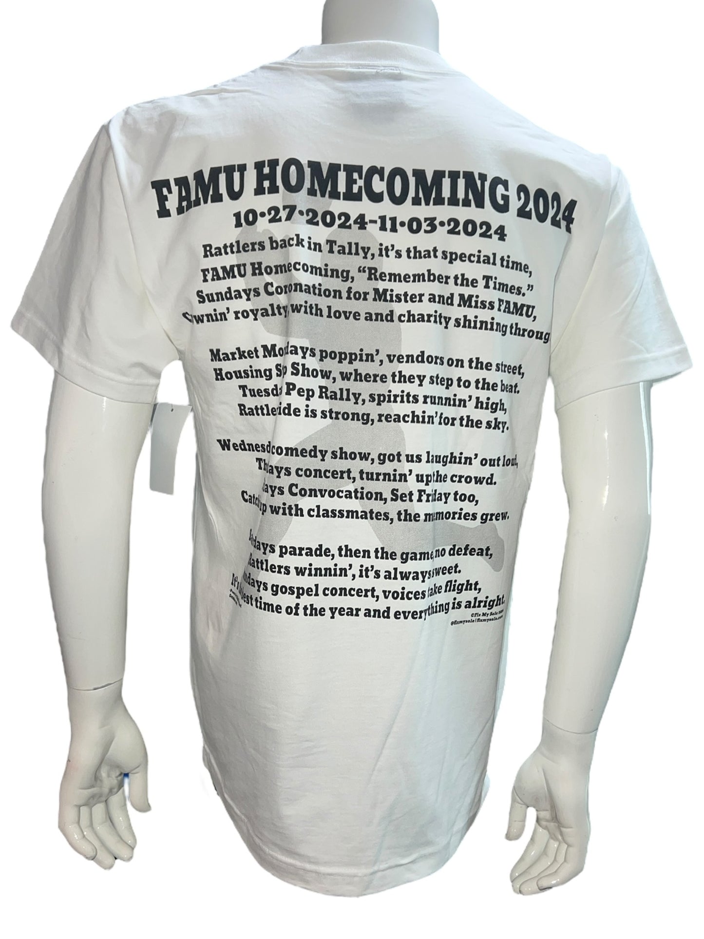 2024 FAMU Homecoming "Remember the Times" Shirt