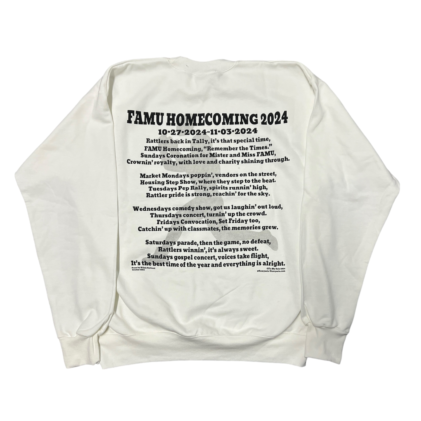 2024 FAMU Homecoming "Remember the Times" Sweatshirt