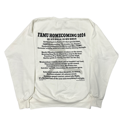 2024 FAMU Homecoming "Remember the Times" Sweatshirt