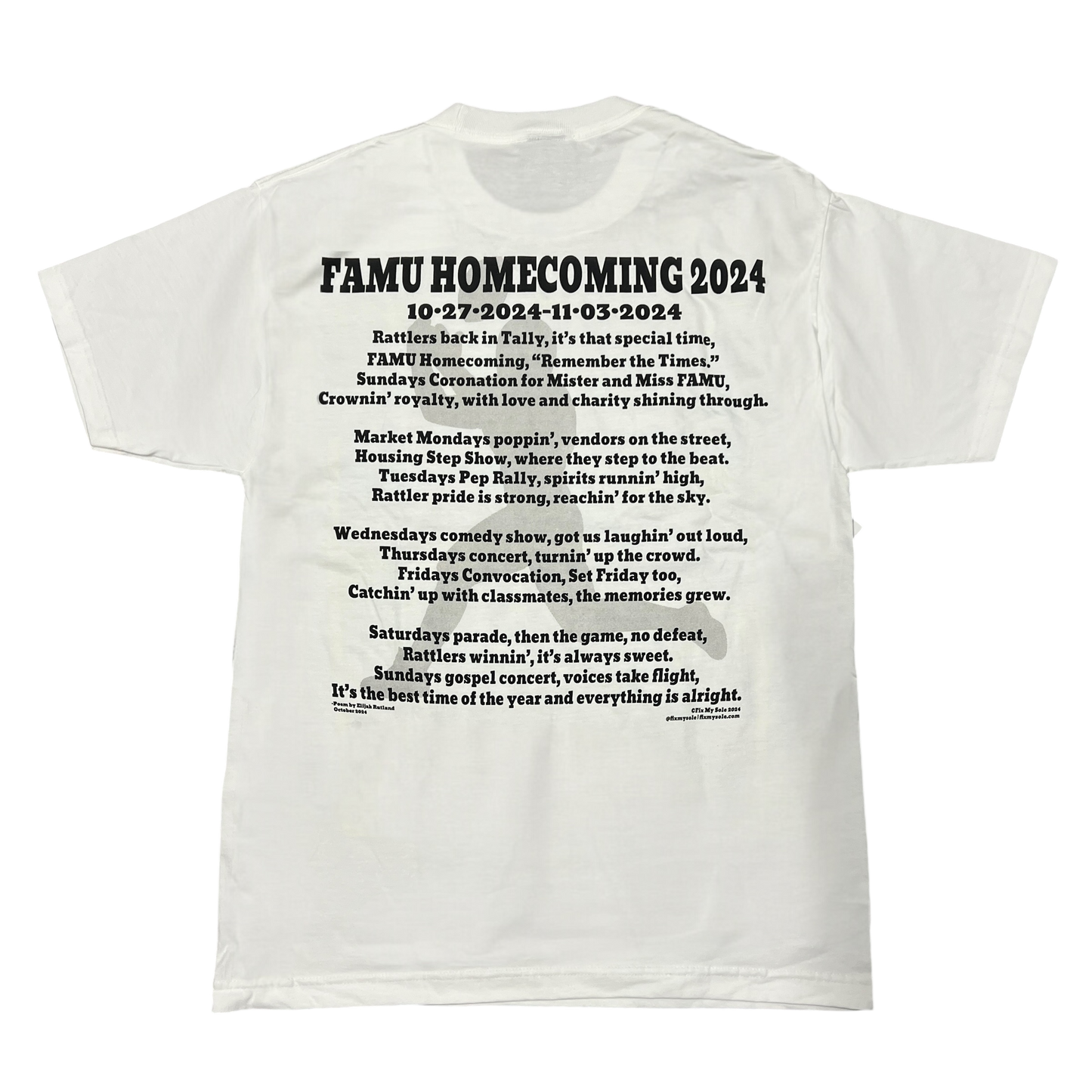 2024 FAMU Homecoming "Remember the Times" Shirt