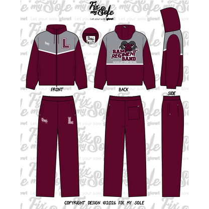 2026 Palm Beach Lakes Ram Regiment Band Tracksuit