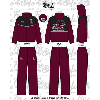 2026 Palm Beach Lakes Ram Regiment Band Tracksuit