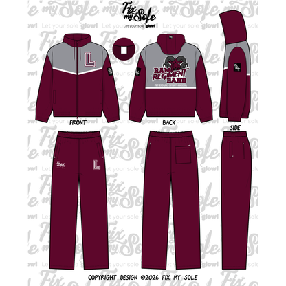 2026 Palm Beach Lakes Ram Regiment Band Tracksuit