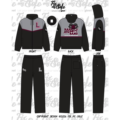 2026 Palm Beach Lakes Ram Regiment Band Tracksuit