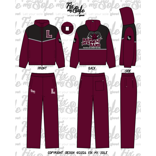 2026 Palm Beach Lakes Ram Regiment Band Tracksuit