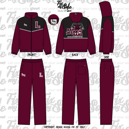 2026 Palm Beach Lakes Ram Regiment Band Tracksuit
